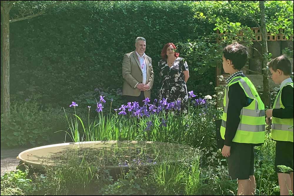 ADEZZ Corten Steel Water Bowl