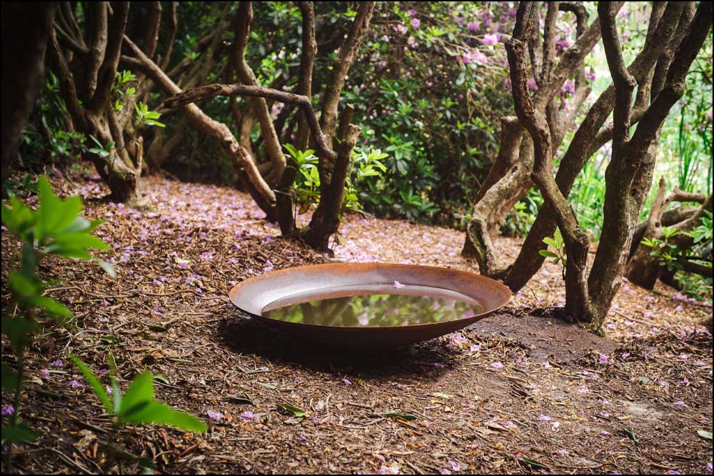 ADEZZ Corten Steel Water Bowl