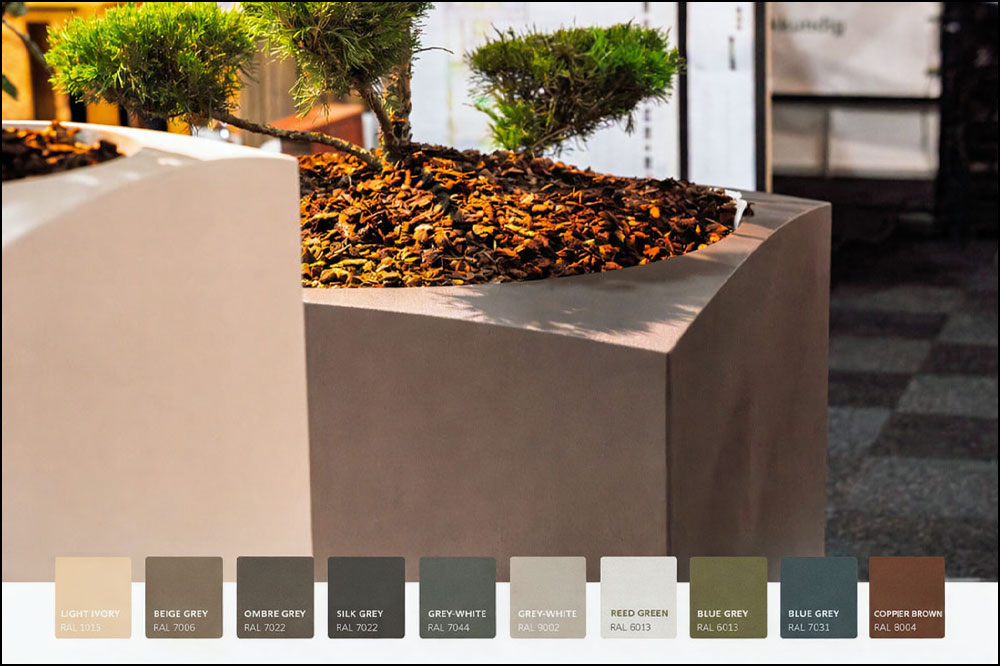 ADEZZ Aluminium NOOA Planter