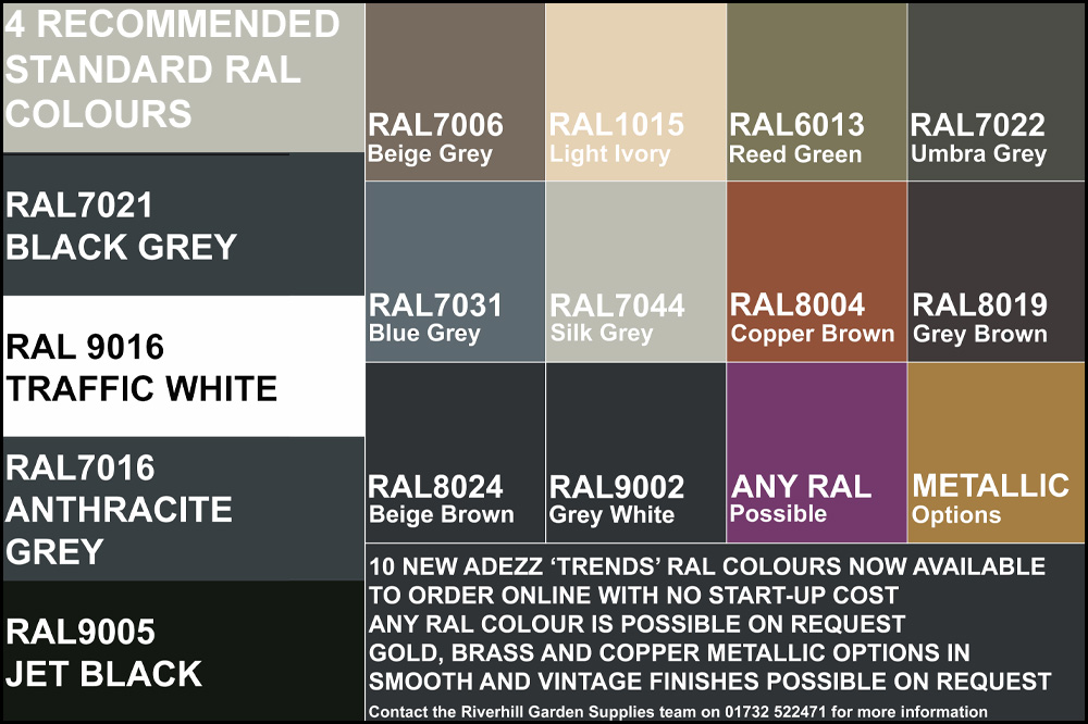 ADEZZ Aluminium Water Block Colour Options