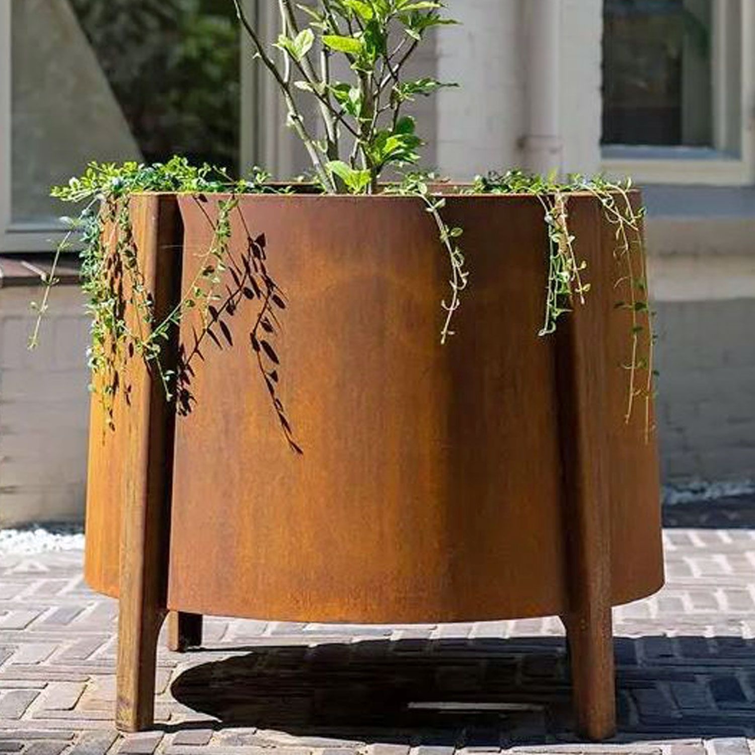 ADEZZ Corten Steel BOTAN Planter (4 sizes) CBN ADEZZ Riverhill