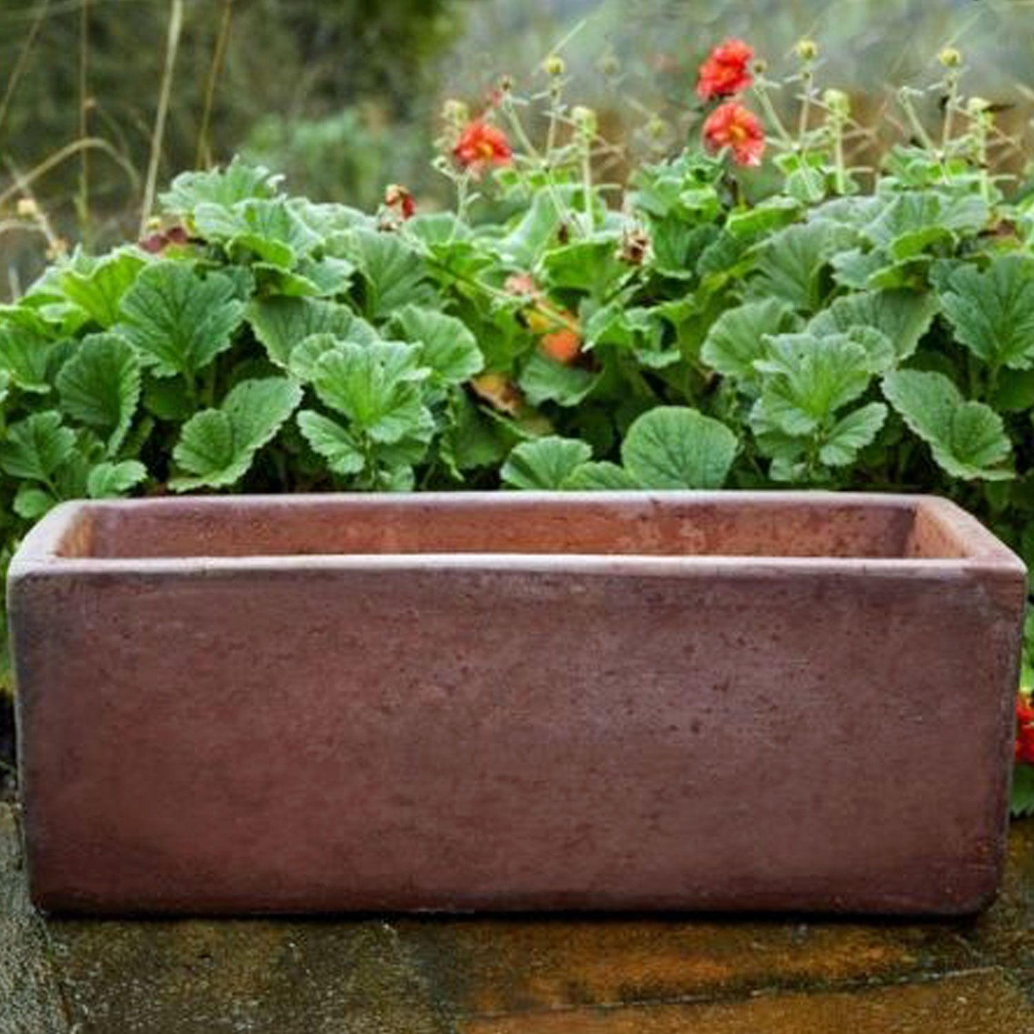 Salt Glazed Stone Trough B (3 sizes) PD Riverhill Garden Supplies